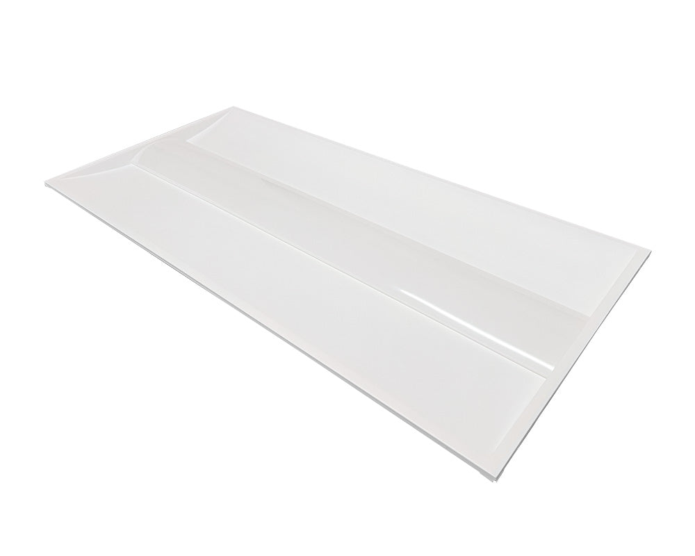 LED Lay-In Troffer Light – 5-Wattage & 5-CCT Selectable, 125 lm/W, Damp Rated, DLC Premium 7