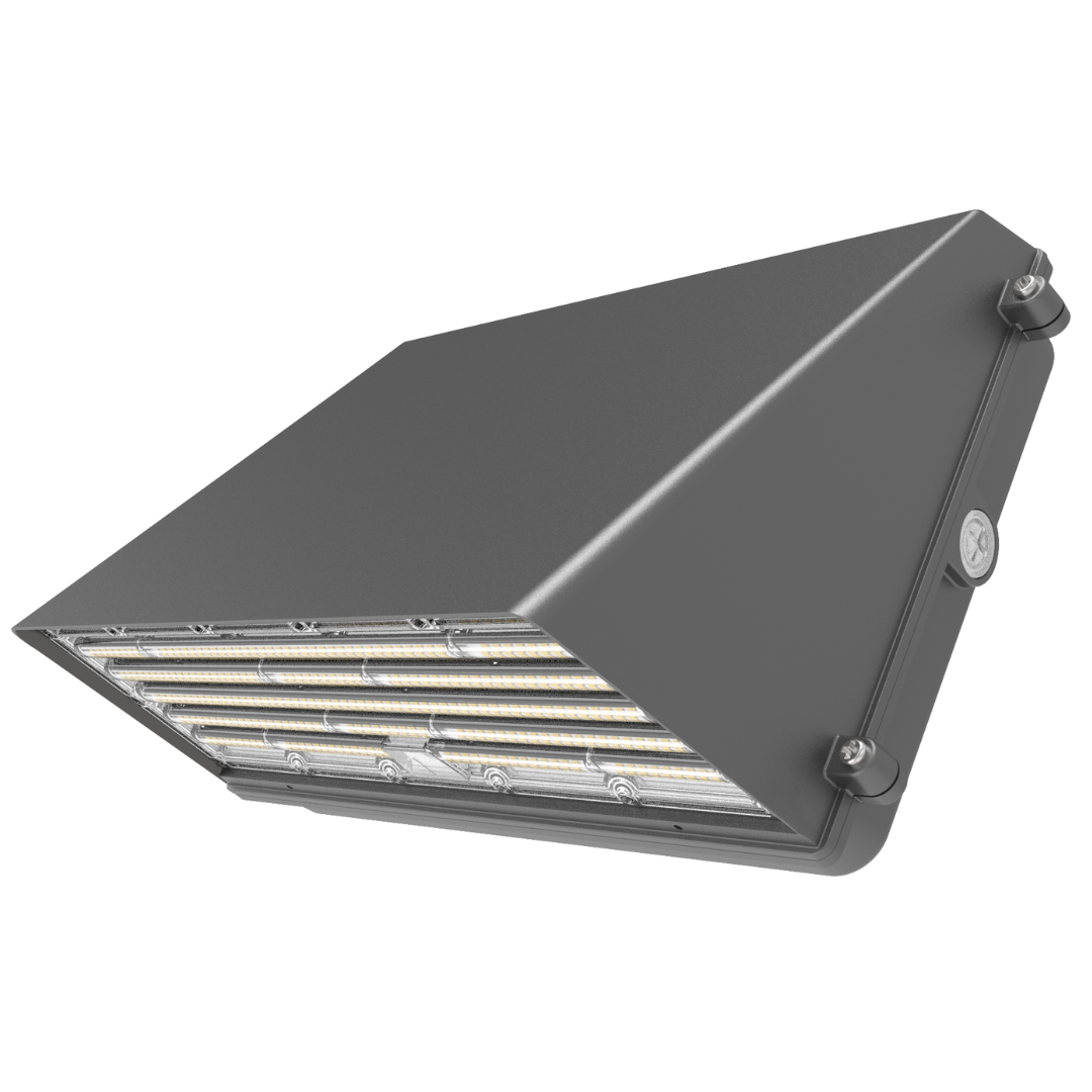 LED Full Cutoff Wall Pack – Downlight Only, Selectable Wattage & CCT, DLC Premium 3