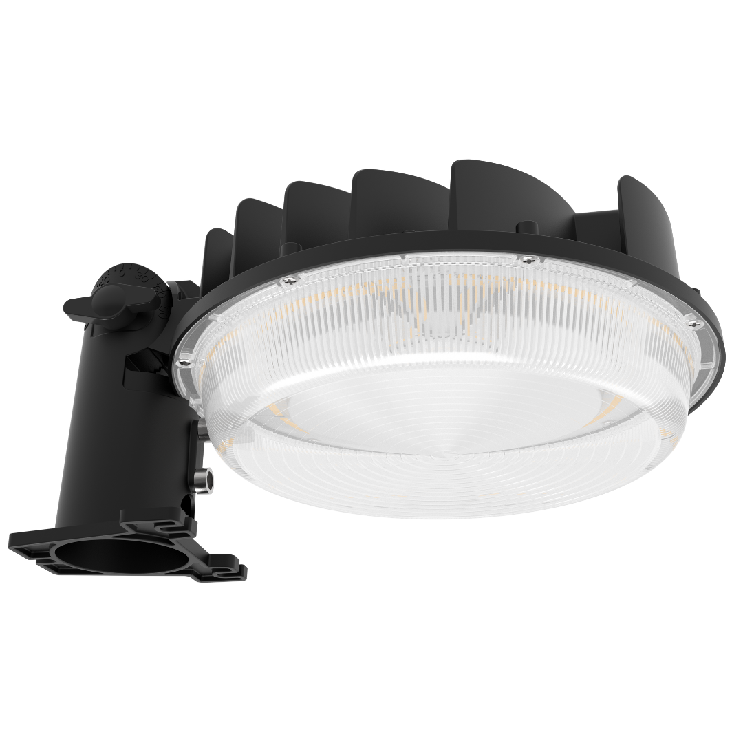 LED Area Light – Round Profile, Dusk-to-Dawn, Selectable or Fixed Wattage, Selectable CCT, 100W Max 3