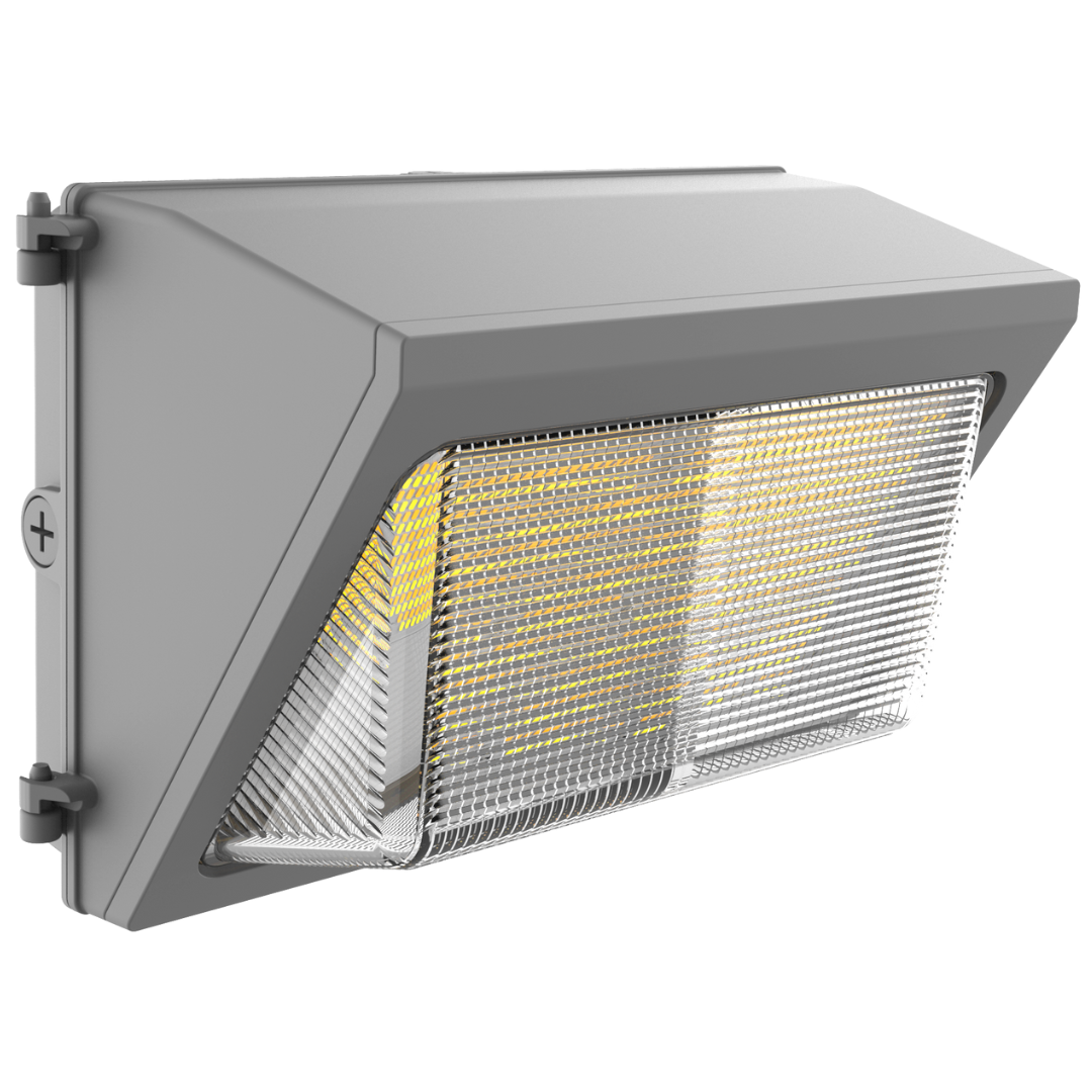 LED Semi-Cutoff Wall Pack – Forward Throw, Selectable Wattage & CCT, DLC Premium 3