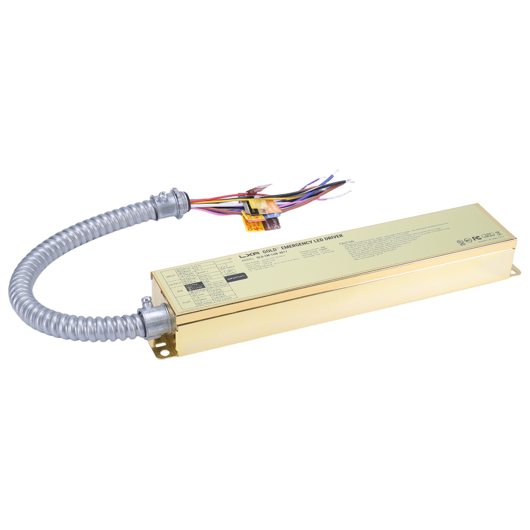 LED Emergency Battery Backup LED Driver – High-Output for Linear High-Bay Fixtures (LHB Series), Self-Testing, UL 924 3