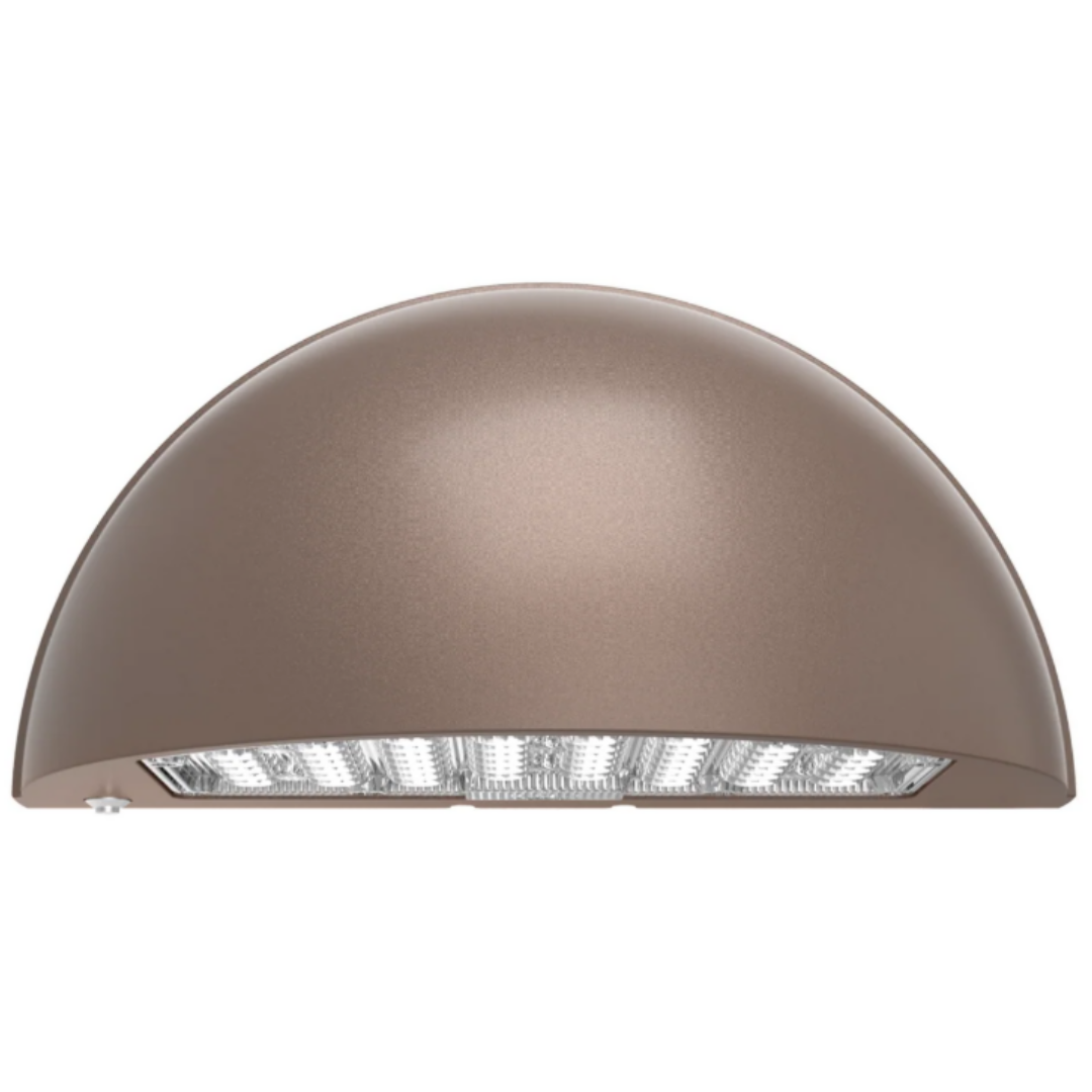 LED Half-Dome Wall Pack – Full Cutoff, Selectable Wattage & CCT, IP65