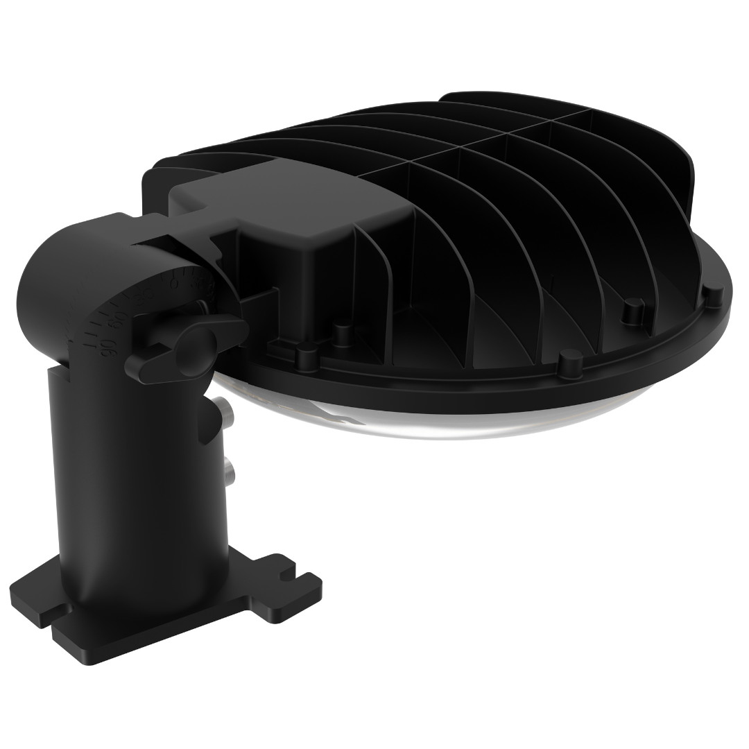 LED Area Light – Round Profile, Dusk-to-Dawn, Selectable or Fixed Wattage, Selectable CCT, 100W Max 5