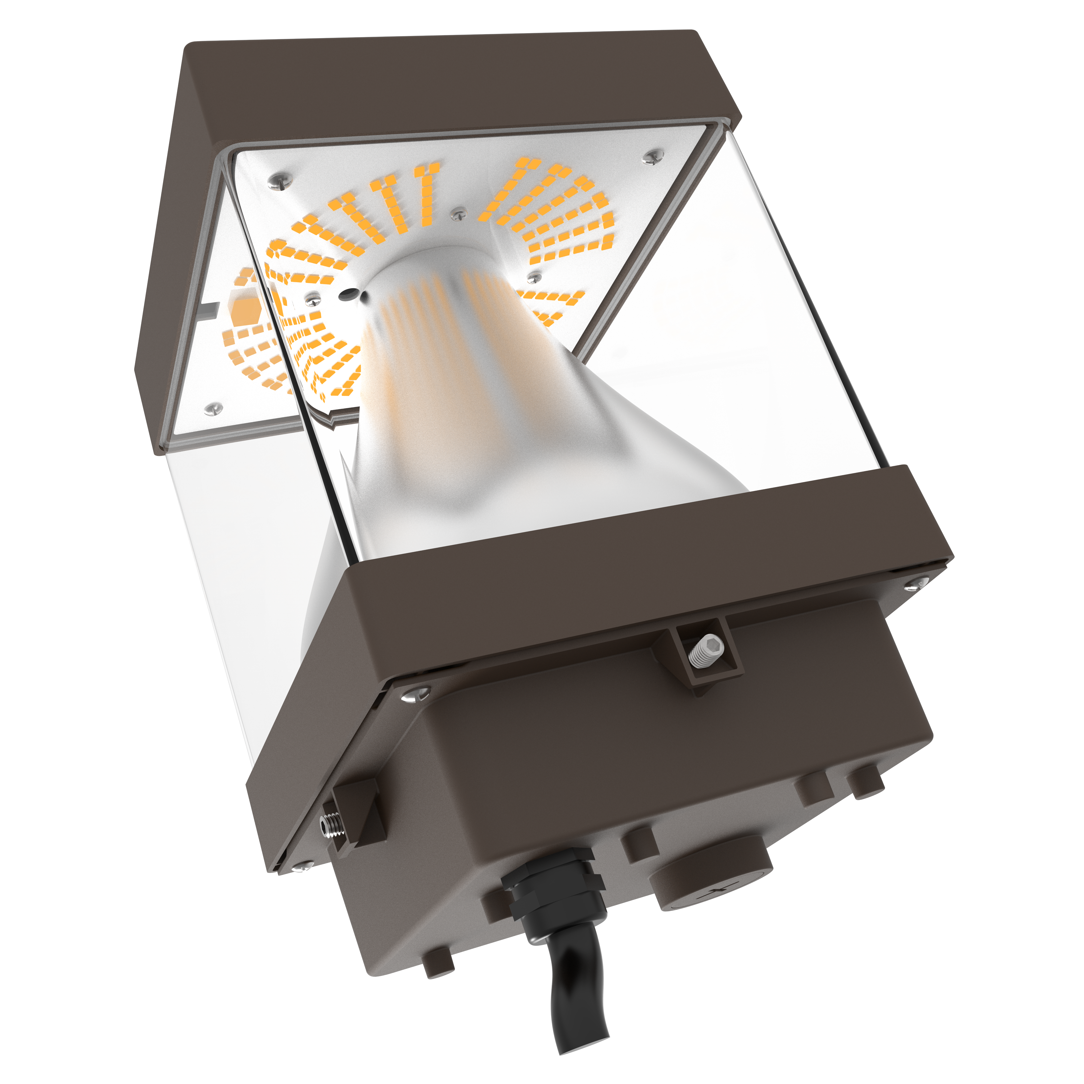 LED Bollard Light 24W Max, Square Pole·F-BDBDA 4