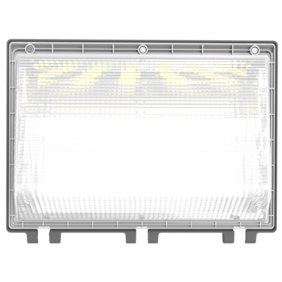 LED Non-Cutoff Wall Pack – Forward Throw, Selectable Wattage & CCT, DLC Premium 5