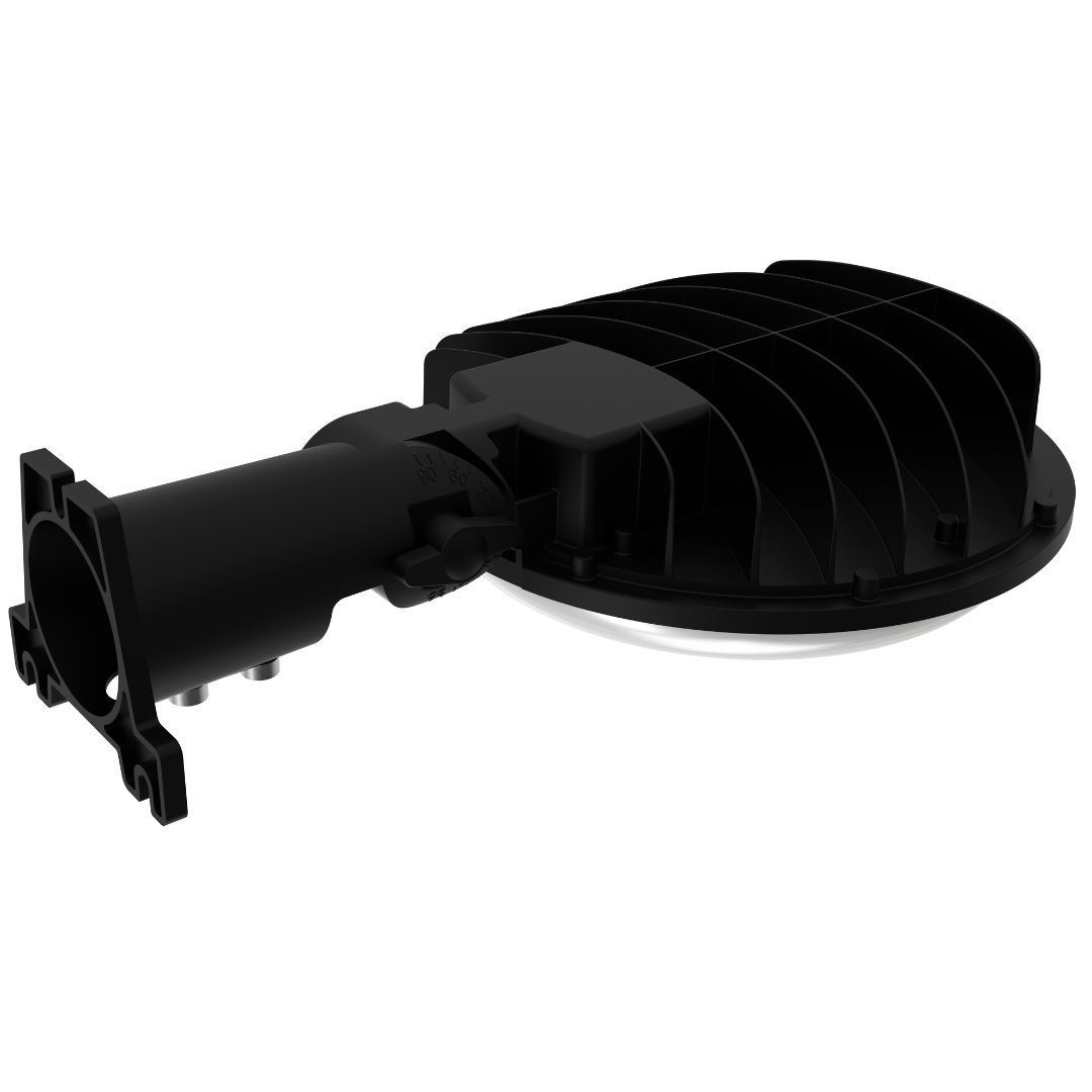 LED Area Light – Round Profile, Dusk-to-Dawn, Selectable or Fixed Wattage, Selectable CCT, 100W Max 4