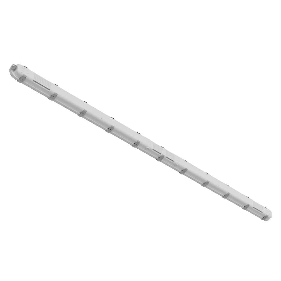 LED Vapor Tight Fixture – 8FT – 5-Wattage & 5-CCT Selectable, Wet Location, DLC Premium 6