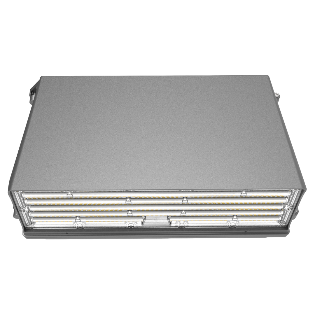 LED Full Cutoff Wall Pack – Downlight Only, Selectable Wattage & CCT, DLC Premium 6