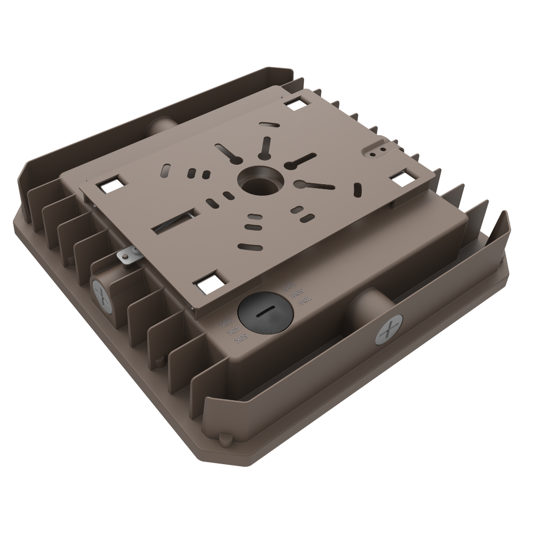 LED Canopy Light – Standard Profile, Selectable Wattage, Selectable CCT, 100W Max 6