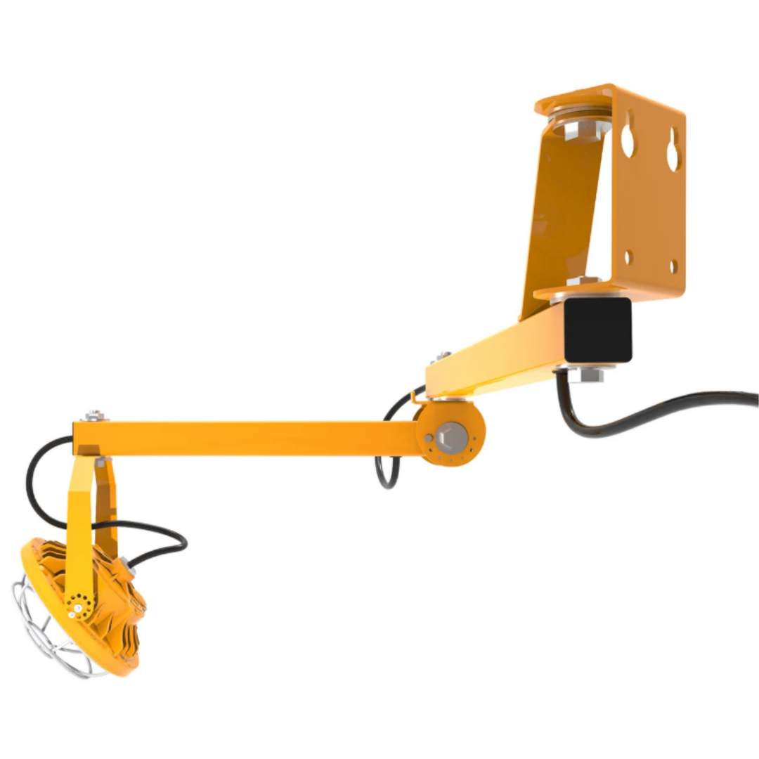 LED Loading Dock Light – Dual Arm Wall Mount, Adjustable Head, 30W 15