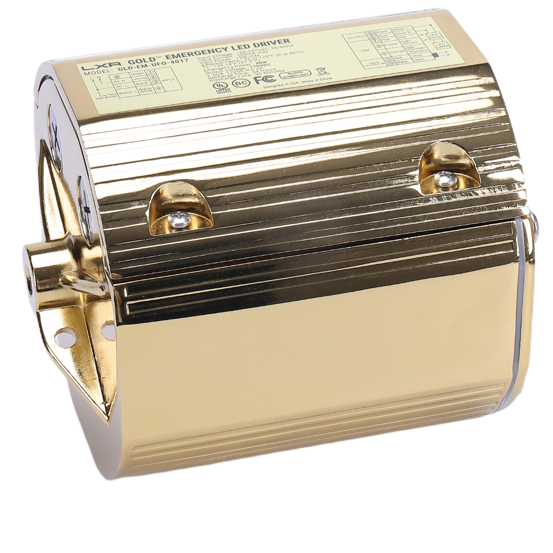 LED Emergency Battery Backup LED Driver – Round High Bays (UFO Series), Self-Testing, UL 924