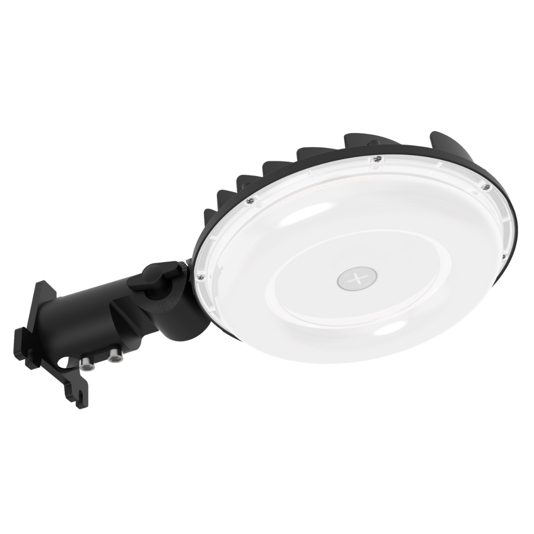 LED Area Light – Round Profile, Dusk-to-Dawn, Selectable or Fixed Wattage, Selectable CCT, 100W Max 6