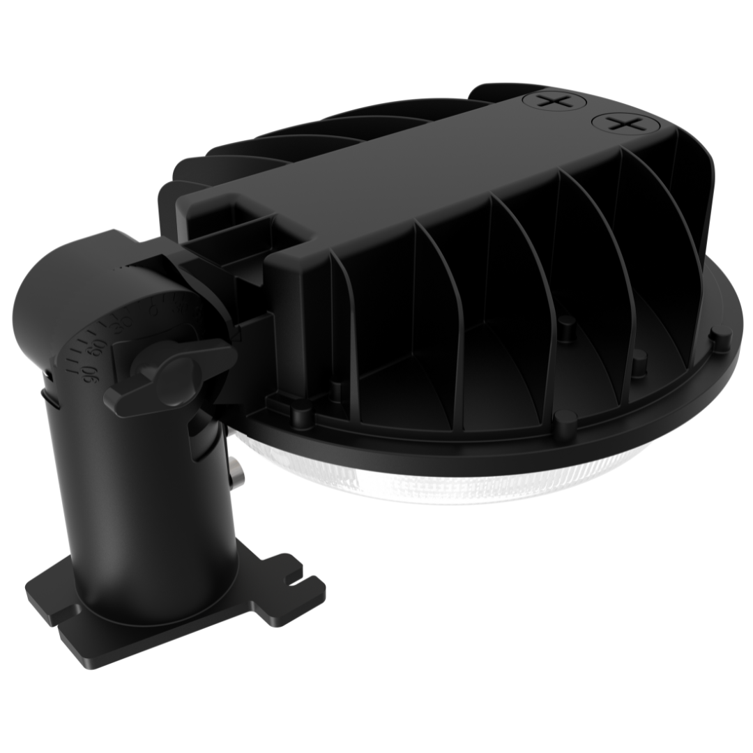 LED Area Light – Round Profile, Dusk-to-Dawn, Selectable or Fixed Wattage, Selectable CCT, 100W Max 10