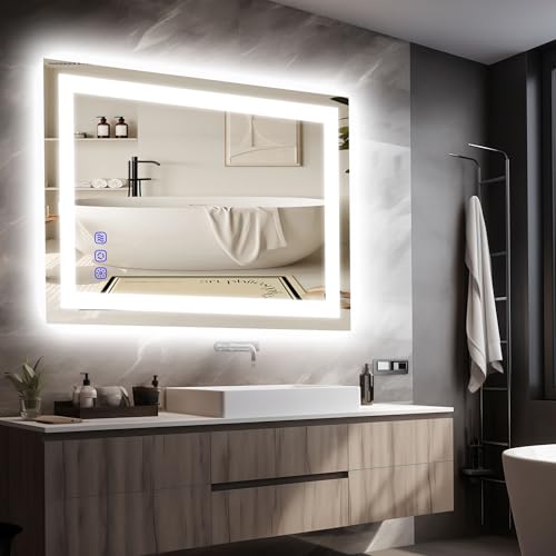 LED Bathroom Mirror with Anti-Fog 25W F-MRMFA 8
