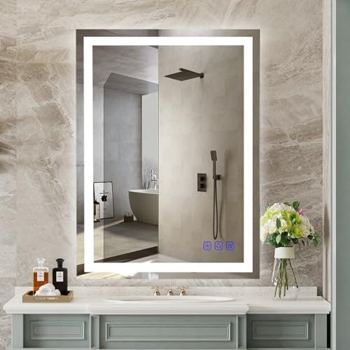 LED Bathroom Mirror with Anti-Fog 25W F-MRMFA 11